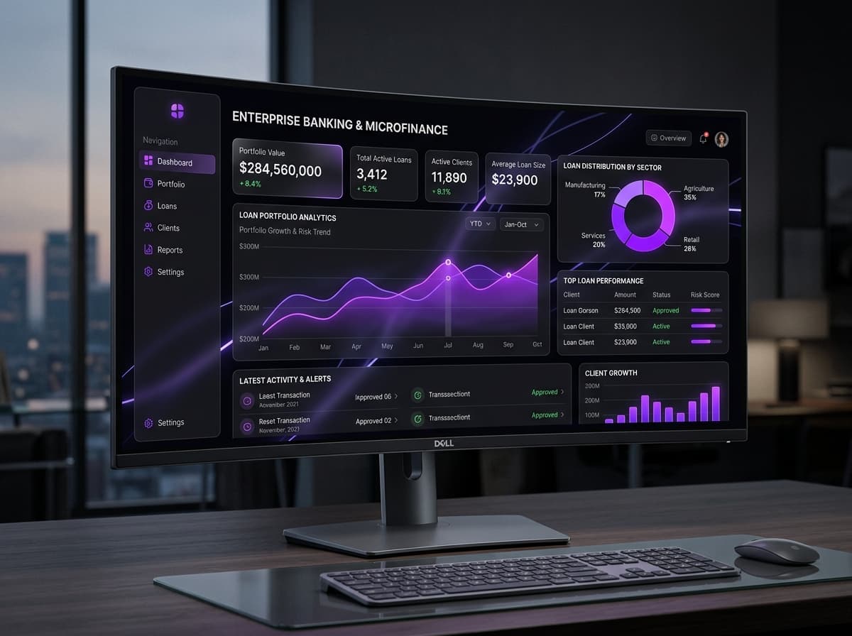 FivoPay Core Banking Dashboard